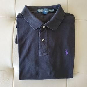 Ralph Lauren Polo mens black polo shirt